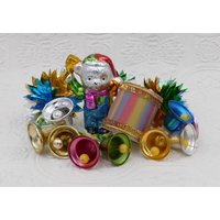 Vintage Mid-Century Weihnachtsschmuck Dekoration Lot von VintageJoyForAll