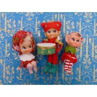 Vintage Weihnachten Pixie Ornamente Dekoration von VintageJoyForAll