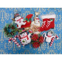 Vintage Weihnachtsschmuck Dekoration Lot von VintageJoyForAll