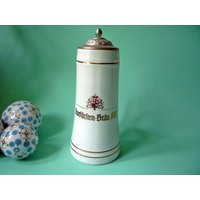 Alter Bierkrug Kurfürsten Bräu Mit Deckel, Brauerei Bonn, Limited Edition, Ca. 1 Liter, Seidel, Humpen, Aus Den 1980Er Jahren - Vintage von VintageTroedlerei