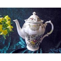 Große Ridgway Kaffeekanne, Kaffee Kanne, Teekanne, Tee Staffordshire, England - Vintage von VintageTroedlerei