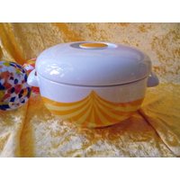 Seltene Suppen Terrine Aus Den 1970Er Jahren, Fürstenberg, Modelliert Von Ernst August Sundermann - Schüssel, Suppenterrine Vintage von VintageTroedlerei