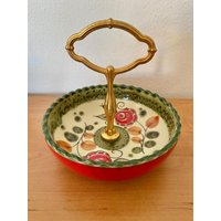 Schramberg Smf Porzellan Etagere Einstöckig Servier Schale Servierschale Schramberg Smf Porzellan Etagere Einstöckig Servier Schale Servierschale von VintageVonPetra