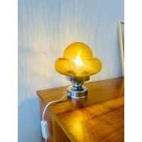 Vintage Space Age Glaslampe Vintage Space Age Glaslampe von VintageWirbel