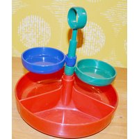 Grosse Emsa Etagere/Anbietschale 70Er Jahre Kunststoff Retro Seventies Mid Century Shabby Chic Landhausstil Grosse Emsa Etagere/Anbietschale 70Er Jahre Kunststoff Retro Seventies Mid Century Shabby Chic Landhausstil von VintageandGlory