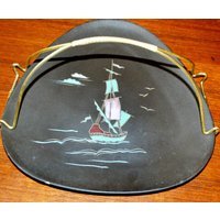 Vintage Anbietschale Schwarz /Bunt Keramik 50Er Jahre Retro Mid Century Space Age Rockabilly Vintage Anbietschale Schwarz /Bunt Keramik 50Er Jahre Retro Mid Century Space Age Rockabilly von VintageandGlory