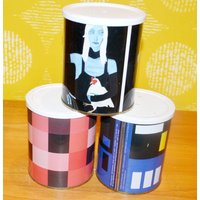 Vintage Blech Dosen Set Mit Künstler Motiven Panem Et Artes Retro Space Age Design Mid Century Shabby Chic Landhausstil Vintage Blech Dosen Set Mit Künstler Motiven Panem Et Artes Retro Space Age Design Mid Century Shabby Chic Landhausstil von VintageandGlory