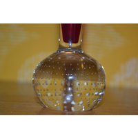 Vintage Bubble Bläschchen Glasvase Solifleur Bubbles Glass Glas Vase Rot 60Er 70Er Jahre Space Age Design Retro Mid Century von VintageandGlory