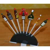 Vintage Cocktail Piecker Set 50Er Jahre Rockabilly Design Retro Mid Century Shabby Chic Landhausstil von VintageandGlory