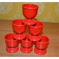 Vintage Eierbecher 70Er Jahre Von Emsa Rot Retro Mid Century Seventies Shabby Chic Landhausstil Vintage Eierbecher 70Er Jahre Von Emsa Rot Retro Mid Century Seventies Shabby Chic Landhausstil von VintageandGlory