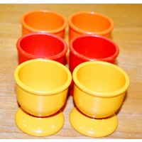 Vintage Eierbecher Bunt Von Emsa 70Er Jahre Retro Mid Century Seventies Egg Cup Landhausstil Shabby Chic Vintage Eierbecher Bunt Von Emsa 70Er Jahre Retro Mid Century Seventies Egg Cup Landhausstil Shabby Chic von VintageandGlory