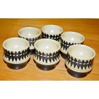 Vintage Eierbecher Von Kpm Braun/Beige Egg Cups Porzellan 70Er Jahre Retro Mid Century Shabby Chic Landhausstil Vintage Eierbecher Von Kpm Braun/Beige Egg Cups Porzellan 70Er Jahre Retro Mid Century Shabby Chic Landhausstil von VintageandGlory