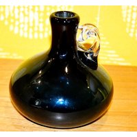 Vintage Glas Vase Solifleur Bubbles Glass Blau/Grün 70Er Jahre Retro Design Mid Century Space Age Seventies Vintage Glas Vase Solifleur Bubbles Glass Blau/Grün 70Er Jahre Retro Design Mid Century Space Age Seventies von VintageandGlory