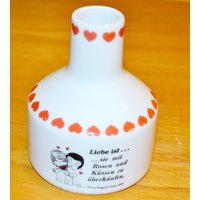 Vintage Keramik Vase Bauscher /Weiden Für Walte Liebe Ist 70Er Jahre Wkp Wkk Retro Mid Century Space Age Shabby Chic Landhausstil von VintageandGlory