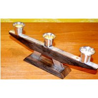Vintage Messing Kerzenständer 60 Jahre Retro Mid Century Wgk Wgp Space Age Shabby Chic Landhausstil von VintageandGlory