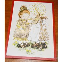 Vintage Sarah Kay Bild 70Er Jahre Retro Mid Century Seventies Flower Power von VintageandGlory