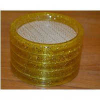 Vintage Untersetzer Kunststoff Gelb /Braun Landhausstil Shabby Chic 50Er Jahre Retro Mid Century Vintage Untersetzer Kunststoff Gelb /Braun Landhausstil Shabby Chic 50Er Jahre Retro Mid Century von VintageandGlory