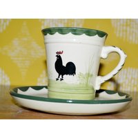 Vintage Zeller Keramik Geschirr Set Hahn &henne Gelb /Grün Klassiker Gedeck 2 Teilig 70Er Jahre Seventies Mid Century Retro Vintage Zeller Keramik Geschirr Set Hahn &henne Gelb /Grün Klassiker Gedeck 2 Teilig 70Er Jahre Seventies Mid Century Retro von VintageandGlory