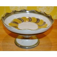 Wunderschöne Vintage Etagere Von Zeller Keramik Dekor Bambus 70Er Jahre Retro Mid Century Shabby Chic Landhausstil von VintageandGlory