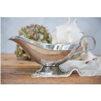 Vintage Edelstahl Sauciere Mid-Century Geschirr von VintageboxGB
