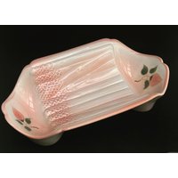 Vintage Majolica Spargel Servierplatte Soft Pink Salins Les Bains Geschirr Vintage Majolica Spargel Servierplatte Soft Pink Salins Les Bains Geschirr von VintagechicBruxelles