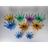 Kerzenhalter Friedel Ges Gesch Westdeutschland Mitte Des Jahrhunderts 1960Er Jahre Lucite Set Von 9 von Vintagedecoco