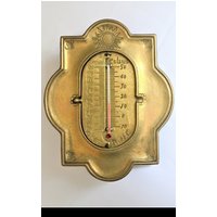 Altes Handgemachtes Thermometer - 3 Temperaturskalen von Vintagedeko1932