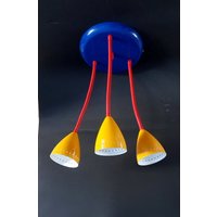 Vintage Space Age Memphis Stil Deckenlampe 70 von VintagedesignM