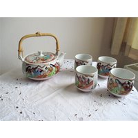 Teeservice , Vintage, Japan Porzellan, Gestempelt von Vintagegardenbybb
