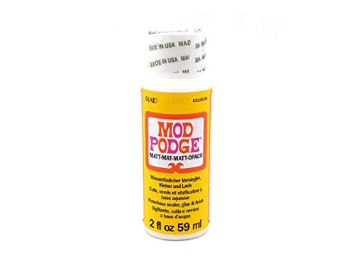 Mod Podge matt 59ml (67,63 ?/L) von Vintageparts für Serviettentechnik Papierbastelarbeiten Decoupage Projekte Puzzle Saver Zubehör Puzzle von Vintageparts FACHHANDEL FÜR SCHMUCKZUBEHÖR