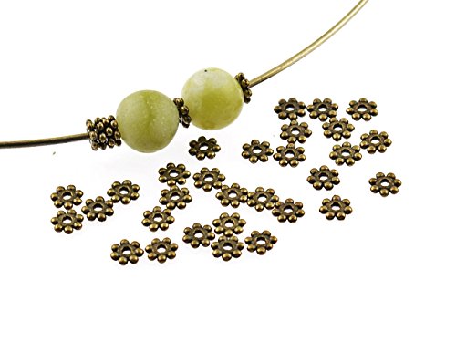 Vintageparts 50 Zwischenperlen kleine Kugeln in antik Bronze, DIY-Schmuck Vintageparts 50 Zwischenperlen kleine Kugeln in antik Bronze, DIY-Schmuck von Vintageparts FACHHANDEL FÜR SCHMUCKZUBEHÖR