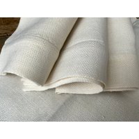 Elfenbein Hohlsaum Leinen Servietten - 4Er-Set von VintageshopLatvia