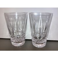 2 Waterford Rosslare Bechergläser, Hi Ball Gläser, 12 Oz Scotch Glas, Whiskyglas, Minze von VintagevaluablDesign