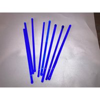 8 Vintage Kobaltglas Swizzle Sticks, Kobalt Blau Rührstab, 1950 Bar Ware, Ball Top Cobalt Drink 6 "Kobalt Stick 8 Vintage Kobaltglas Swizzle Sticks, Kobalt Blau Rührstab, 1950 Bar Ware, Ball Top Cobalt Drink 6 "Kobalt Stick von VintagevaluablDesign