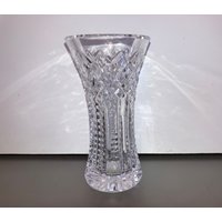 Retired Waterford Knospe Vase, Giftware Flared Top 4 1/2 "Vase, Irish Blei Diamantschliff Kristallvase, Gekerbte Mint." von VintagevaluablDesign