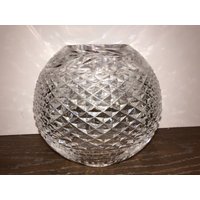 Waterford Glandore Große Rosenschale, Crystal 6" Schöne Kristallschale, Mint von VintagevaluablDesign