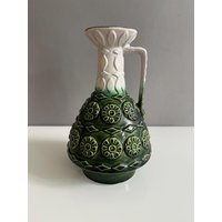 Vintage Bay Keramik Vase/Nr. 77-25 Bodo Mans West German Pottery Wgp Fat Lava Mid Century Mcm von Vintagewondershop