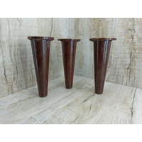 Großer Tisch Und Beine Verjüngender Karbolit Vintage Retro Nachttisch Loft Minimalismus Dekor Udssr Haus von VintagioUA