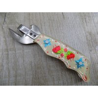 Kleines Messer Boutle Öffner Rosen Sammelmesser Taschenmesser Lerche Seltenes Trauzeugemesser Klappmesser Lark von VintagioUA