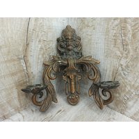 Vintage Kupfer Metall Kerzenständer Ritual Altar Dekor Vintage Kupfer Metall Kerzenständer Ritual Altar Dekor von VintagioUA