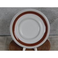 Arabia Of Finland Rosmarin Anemone Kaffee Untertasse Keramik 1970Er von Vintegelane