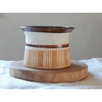 Graue Beige Braune Vintage Keramikvase Vase Aus Resin Von Ars von Vintegelane