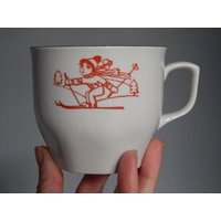 Kindergeschirr, Kaffee Oder Teebecher, Milchbecher, Epoche Rpr Geschirr, Kinder Made In Kindergeschirr, Kaffee Oder Teebecher, Milchbecher, Epoche Rpr Geschirr, Kinder Made In von Vintegelane