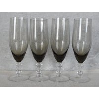6Er Set Vintage Champagnergläser Glassware Gläser Champagner Trinken von Vintegelane