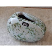 Vintage Nittsjö Keramikvase Thomas Hellström Vase, Hergestellt in Schweden 1960Er Jahre Konzept Von Wabi-Sabi von Vintegelane