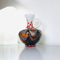 Opaline Florence Pop Art Vase, 1970Er Jahre Von Carlo Moretti von Vinteye