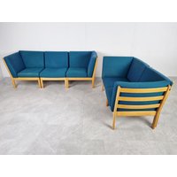 Ge280 Modulares Sofa Von Hans Wegner Für Getama, 1980Er Jahre - Vintage Mid Century Modern von Vintiquesmidcentury
