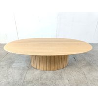 Vintage Travertin Couchtisch, 1970Er Jahre - Couchtisch Made in Italy Wunderschöner von Vintiquesmidcentury