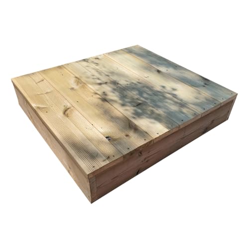 Verstellbare Stufe – Holzstufe für die Schaffung Ihrer Gartentreppe oder Gartentreppe, indem Sie sie stapeln – Vinuovo (6 Bretter 87 cm, 80 cm) von Vinuovo