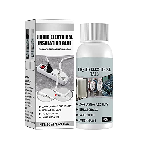 Flüssiges elektrisches Klebeband, wasserdichter Isolierkleber, flüssige Isolierung, elektrische Klebeband, Rohrpaste, flüssiger Isoliergummi, Paste Trockenkleber, elektrisches Isolierband (weiß) von Vinxan